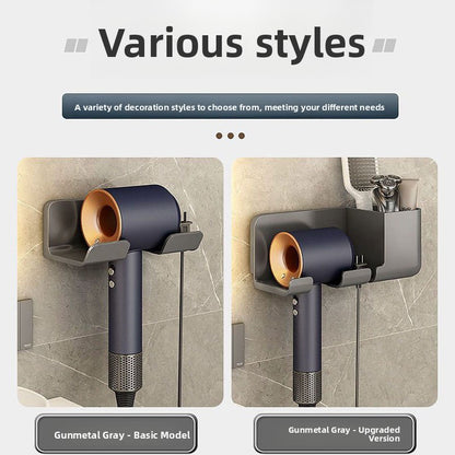 Wall Mounted Hair Dryer Holder
