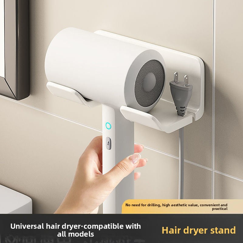 Wall Mounted Hair Dryer Holder