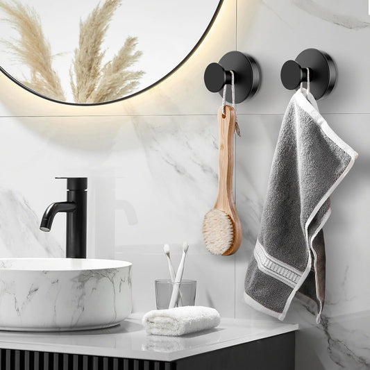 Suction Cup Hook No Drill for Bathroom or Kitchen