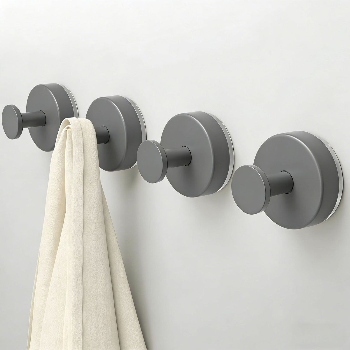 Suction Cup Hook No Drill for Bathroom or Kitchen
